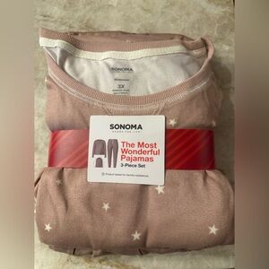 Sonoma Blush Star Pajama Set